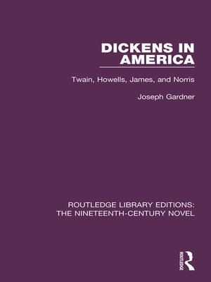 cover image of Dickens in America